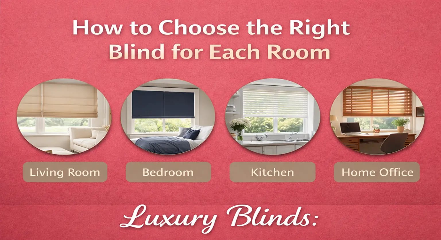 How to Choose the Right Blinds for Each Room